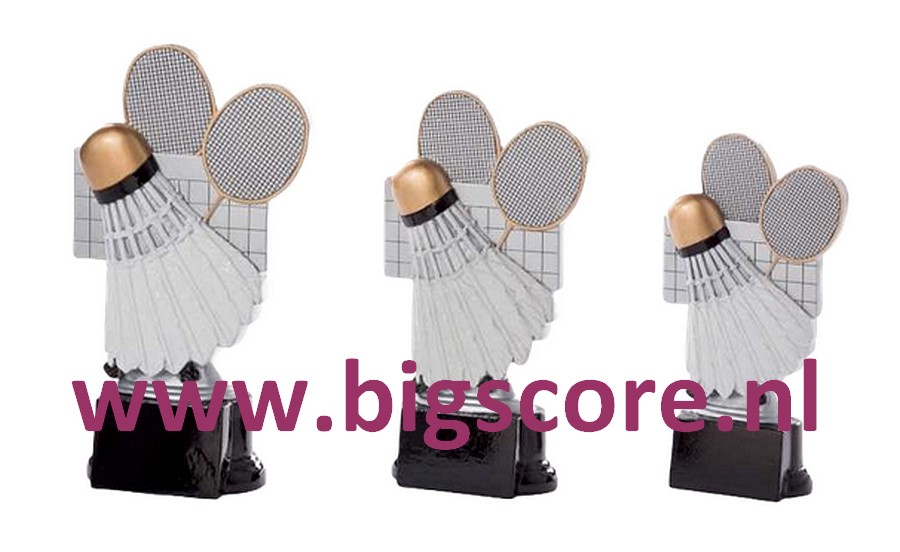 Badminton Resinbeeld BSST 39154-39156